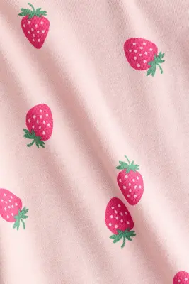 Body imprimé - Rose clair/fraises