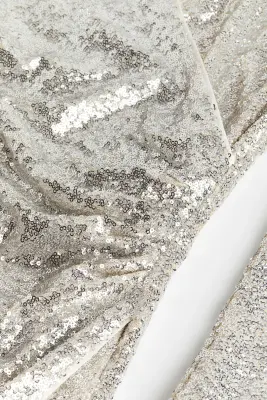 Robe à paillettes - Argenté