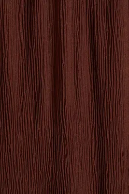 Jupe maxi plissée - Marron foncé