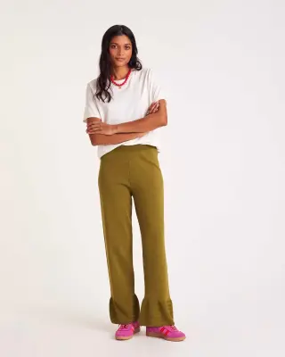Pantalon Léon vert