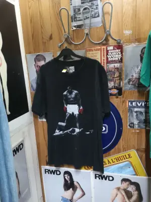 T-shirt Muhammad Ali noir