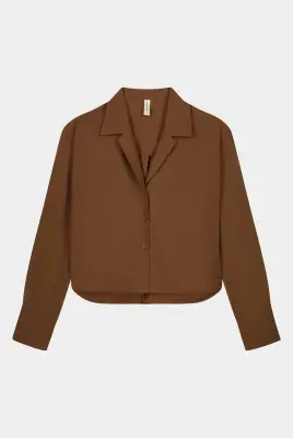 CHEMISE COL PYJAMA FLUIDE ANY