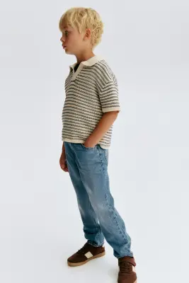 Loose Fit Jeans - Bleu denim clair