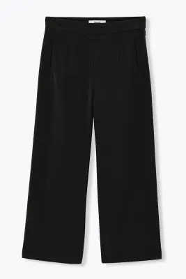 Pantalon large et court Femme