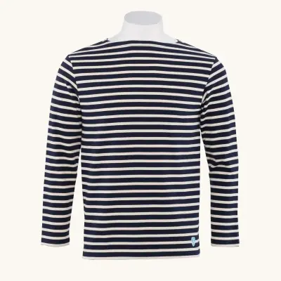 Marinière Marine / Écru, mixte