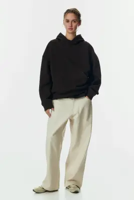 Hoodie - Marron foncé