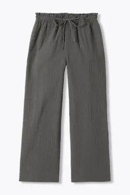 Pantalon gaze de coton Femme