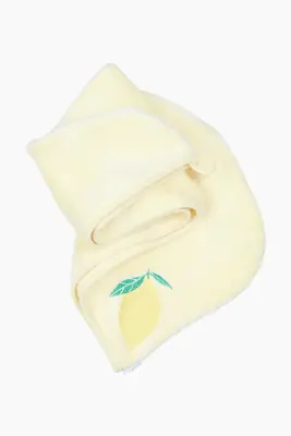 Microfibre hair wrap - Jaune clair/citron