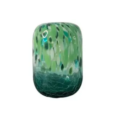 Vase Moucheté Vert