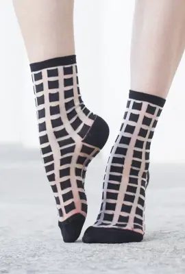 Chaussettes Ginza noir