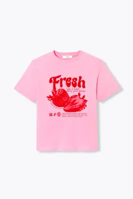 T-shirt à message fresh