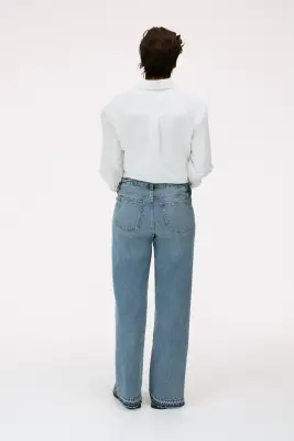 MAMA Jean large Before & After - Bleu denim clair