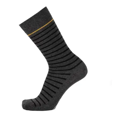 Chaussettes MBxArmor Lux marinière anthracite