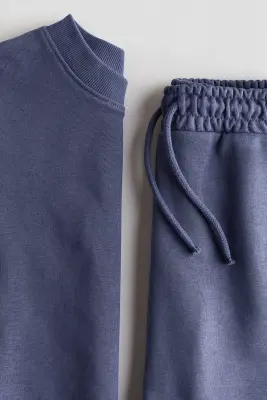 Ensemble 2 pièces en molleton - Bleu foncé