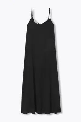 Robe longue à bretelles Femme