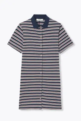 Robe polo courte Femme