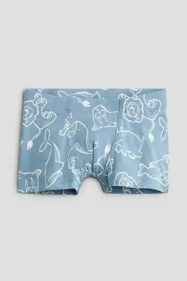 Lot de 5 boxers - Bleu marine/animaux