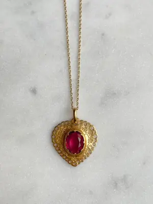 Nouveau ! ALHAJA Collier Sacro Cuore