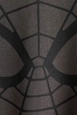 Sweat imprimé à l'intérieur brossé - Gris foncé/Spider-Man