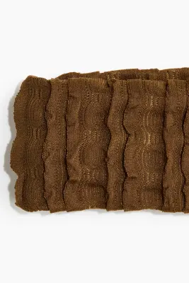 Bandeau texturé - Marron