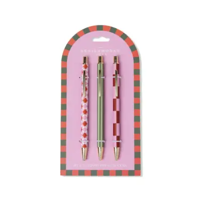 Set 3 Stylos Pop Graphique