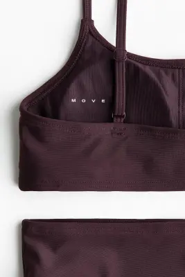 Maillot de sport deux pièces Lycra® Xtra Life™ - Violet aubergine