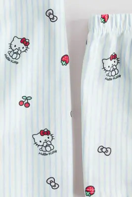 Pyjama imprimé - Bleu clair/Hello Kitty