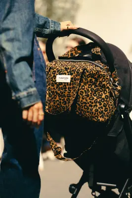 Sac à langer Mini Darcy Leopard Rive Droite
