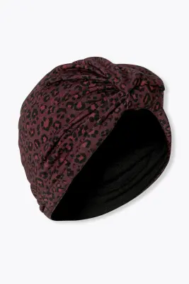 Bonnet-turban en jersey Femme