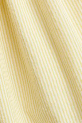 Robe smockée à bretelles fines - Jaune clair