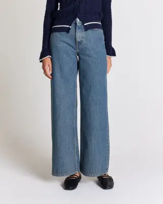 Jean Leonard bleu vintage