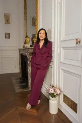 Veste Apolline - cerise