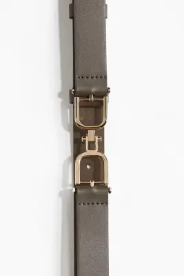 Ceinture fine - Gris foncé