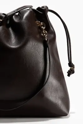 Sac seau - Marron foncé