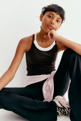 Legging de yoga évasé SoftMove™ - Noir
