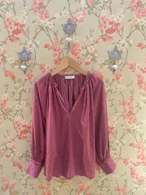 Nouveau ! BELLEPIECE Blouse Newernesto Rosewood -50%