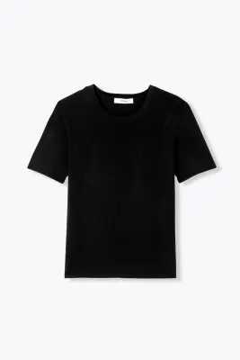 Pull col rond Femme