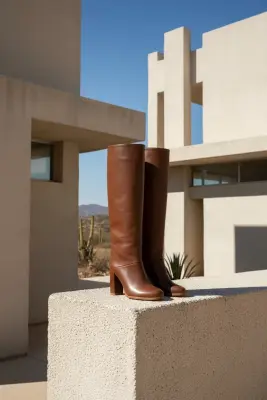 Bottes Rilke Cognac