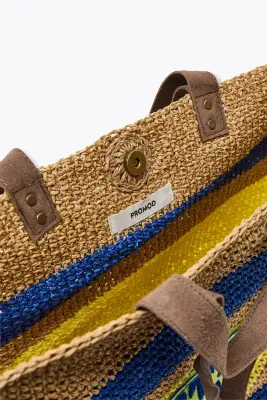 Grand sac SISTERS en raphia