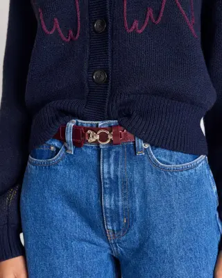 Ceinture Malo prune