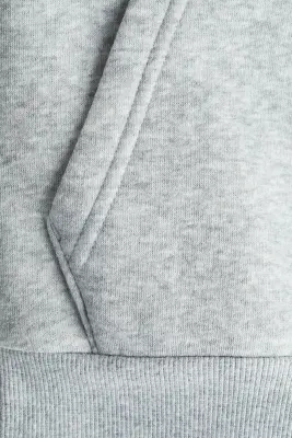 Hoodie color block - Rouge foncé/gris clair