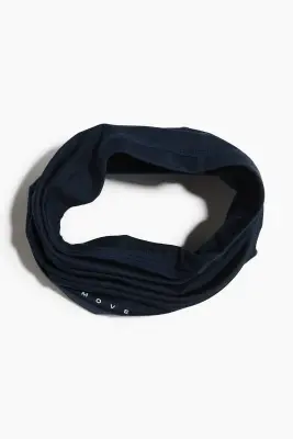 Lot de 2 tours de cou de sport - Noir/bleu marine