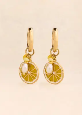Boucles d'oreilles Yuzu