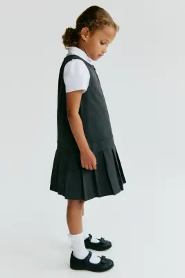 Lot de 2 robes scolaires - Gris foncé