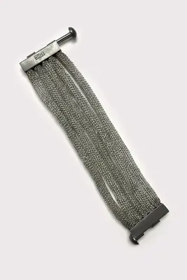Bracelet Manchette Souple Argent