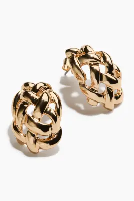 Boucles d'oreilles d'exception - Gold-coloured