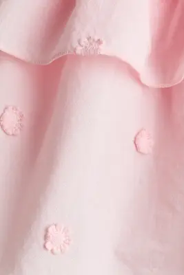 Jupe à étages - Rose clair