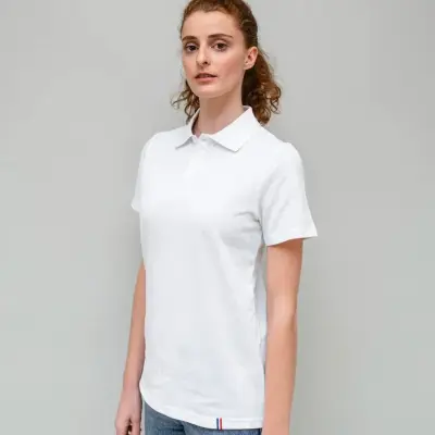 Polo blanc Paulette