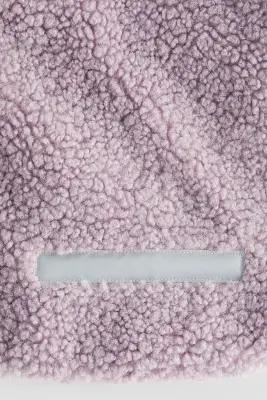 Veste sans manches THERMOLITE® en tissu Teddy bear - Violet clair