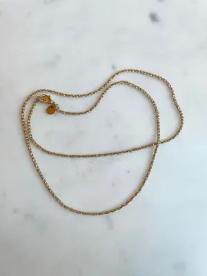 Nouveau ! ROOM SERVICE JEWELRY Chaine Mini Corde